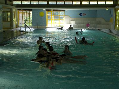 Beim Schwimmen