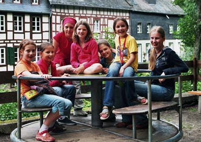 RSG Gruppe auf dem Spielplatz